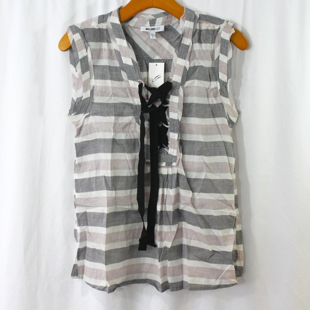 William Rast Multicolor Striped Sleeveless Top NWT